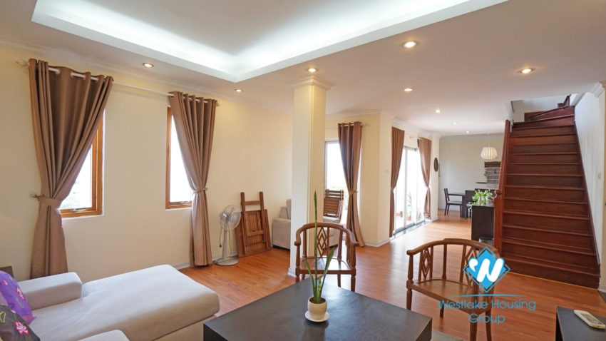 Three bedroom duplex apartment for rent in Hoan Kiem district